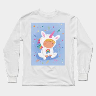 Unicorn kid Long Sleeve T-Shirt